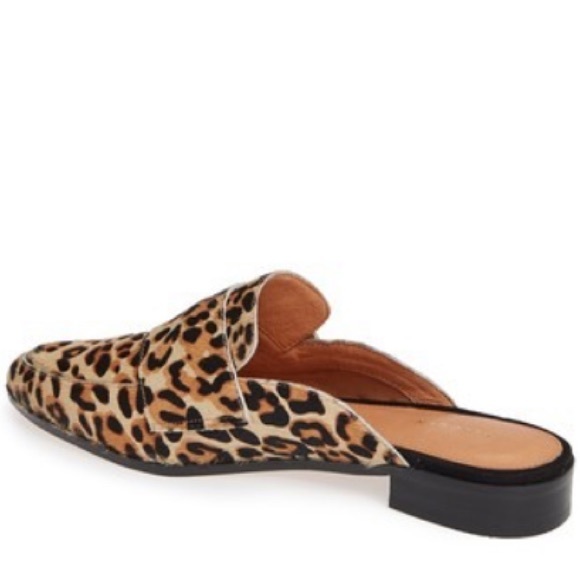 halogen // calf hair leopard mules - Picture 2 of 7